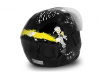Junior Full Face Helmet - Black