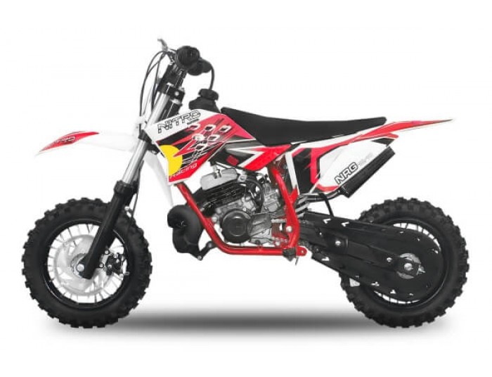 NRG50 50cc Dirt Bike Motorbike Motocross 9HP KTM Replica 10" Kick Start