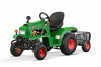 110cc Minitraktor för barn med Trailer 3+1