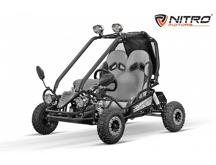 Dwuosobowy Mini Buggy Elektryczny dla dzieci Hunt 650W 36V od Nitro Motors