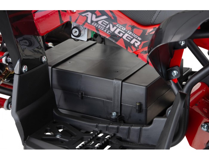 Avenger 1200W 48V Kinder Elektro Quad Bike auf Offroad-Reifen