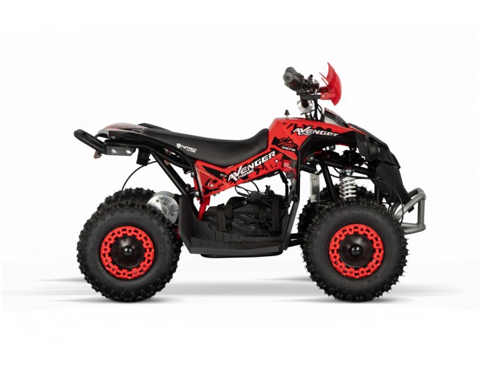 Avenger Deluxe 1000W 36V Elektriska 4-hjuling Quad for Barn