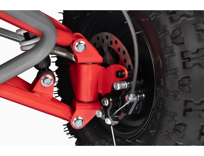 Avenger Deluxe 1000W 36V Elektriska 4-hjuling Quad for Barn