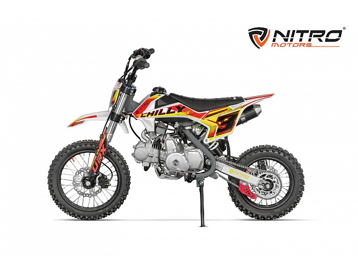 CHILLY UX URX 14/12 125 HALFAUTOMATISCHE CROSSER - PIT BIKE - DIRT BIKE 