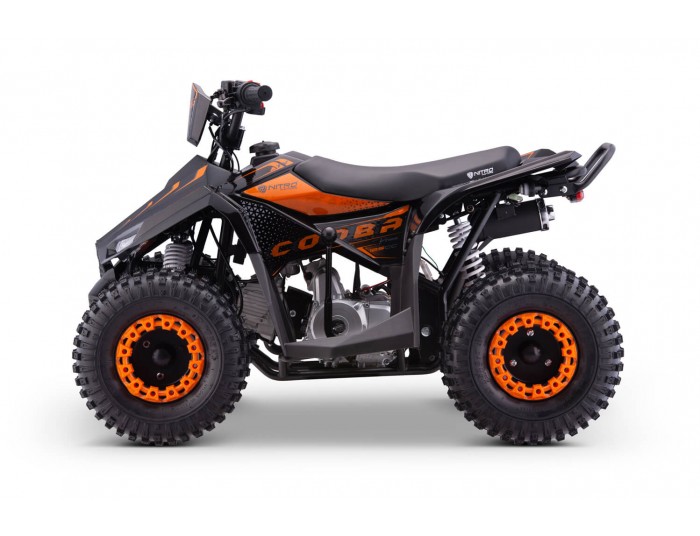 Cooba 125 Quad voor Kinderen Automatisch met Achteruit, 4-taktmotor, Elektrische Starter, Nitro Motors