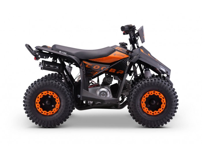 Cooba 125 Quad voor Kinderen Automatisch met Achteruit, 4-taktmotor, Elektrische Starter, Nitro Motors