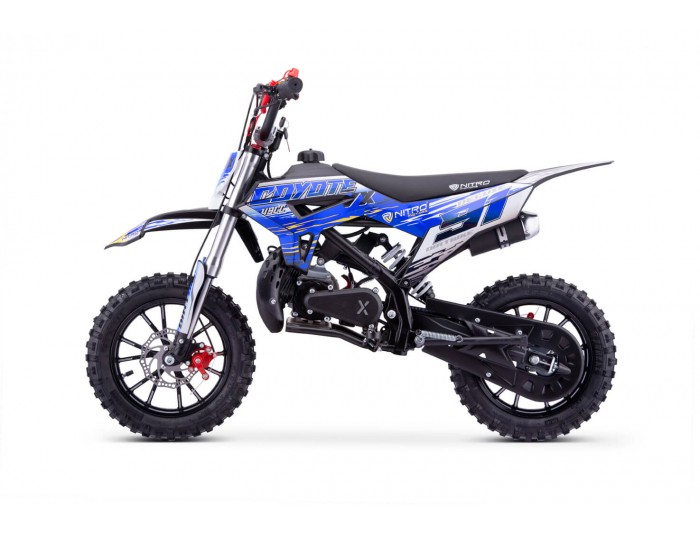 Coyote VX 50cc Mini Dirt Bike for Barn med hydrauliska stötdämpare