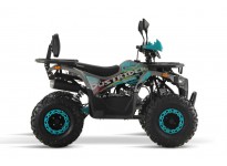 DustRider AG8 RS 125 Enfant Quad Semi-Automatique, Moteur 4 temps, Démarreur électrique, Nitro Motors