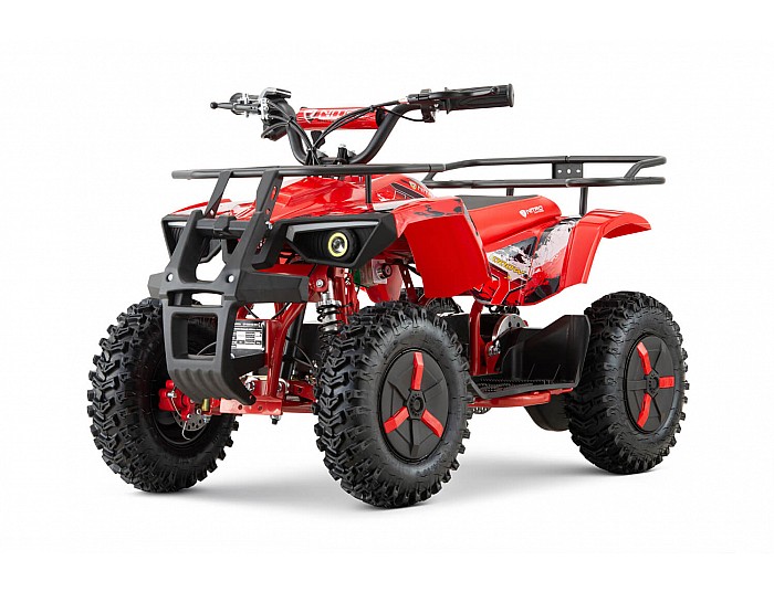 Dusty Sport 1000W 36V ELEKTRISKA 4-HJULING - QUAD FOR BARN på Terrängdäck