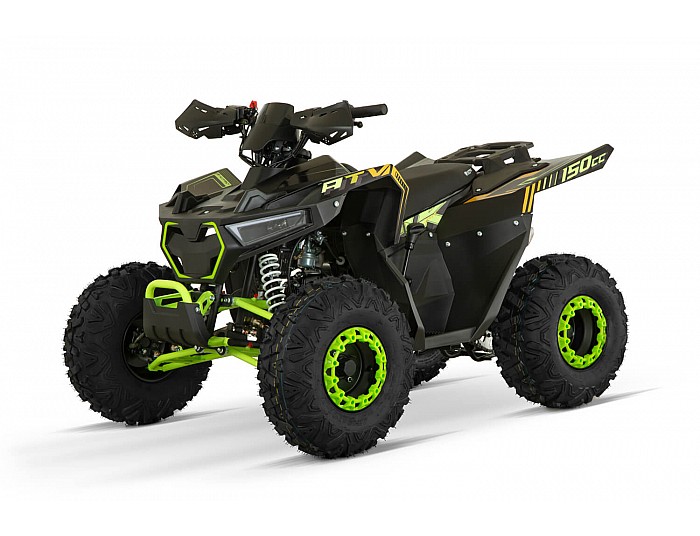 Hulk AG8 RS-Line RS 150cc Petrol Quad Bike Semi-Automatic , 4 Stroke Engine, Electric Start, Nitro Motors