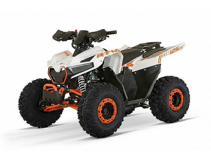 Hulk AG8 RS-Line RS 125cc Petrol Quad Bike Semi-Automatic , 4 Stroke Engine, Electric Start, Nitro Motors