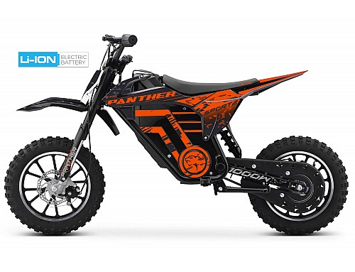 Panther 1000W 36V 15Ah Elektrisch Mini Crosser met 15Ah Li-Ion batterij