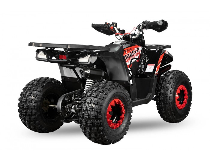 Quablo Turbo RS8-A Petrol Midi Quad Bike Automatic + Reverse , 4 Stroke Engine, Electric Start, Nitro Motors