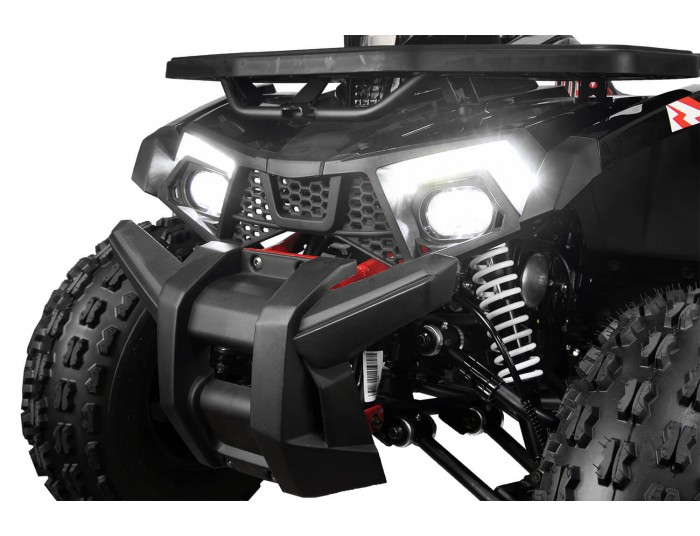 Quablo Turbo RS8-A Petrol Midi Quad Bike Automatic + Reverse , 4 Stroke Engine, Electric Start, Nitro Motors
