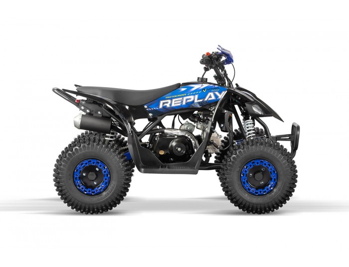 Replay GS S7-A Sport Petrol Midi Quad Bike Automatic + Reverse, 4 Stroke Engine, Electric Start, Nitro Motors