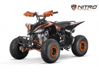 Replay GS S7-A Sport Petrol Midi Quad Bike Automatic + Reverse, 4 Stroke Engine, Electric Start, Nitro Motors