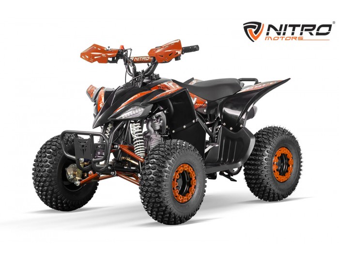 Replay GS S7-A Sport Petrol Midi Quad Bike Automatic + Reverse, 4 Stroke Engine, Electric Start, Nitro Motors