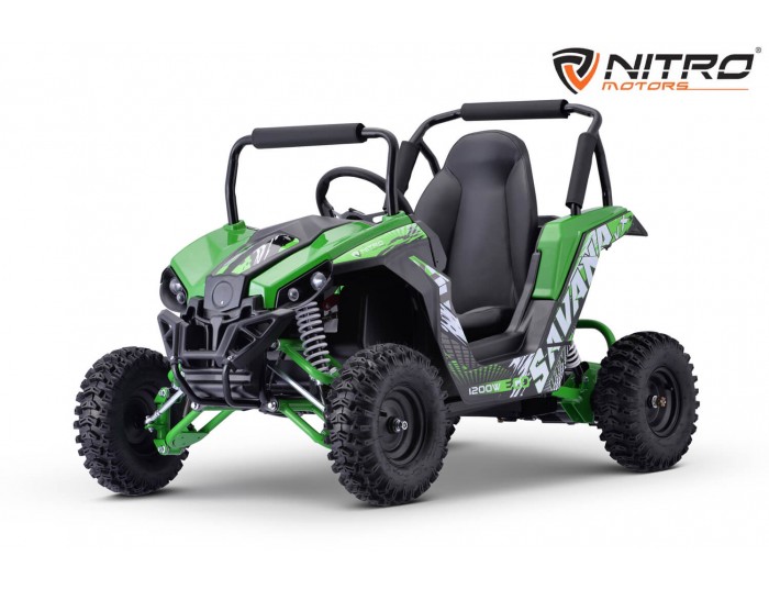 Savana VX Sport 1200W 48V Go Kart Kids Electric Mini Buggy  Off Road