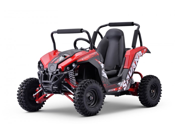 Savana VX Sport 1200W 48V Go Kart Kids Electric Mini Buggy  Off Road