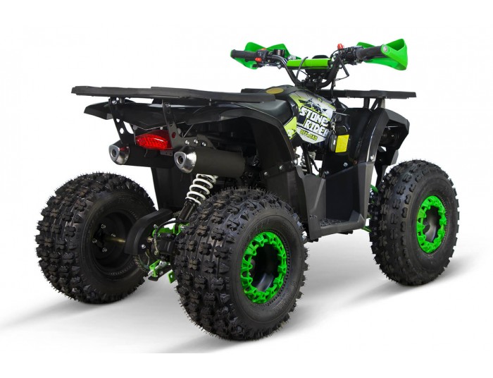 Stone Rider RS8-3G 125 4-Hjuling Halvautomatisk Quad For Barn, 4-taktsmotor, Elektrisk start, Nitro Motors