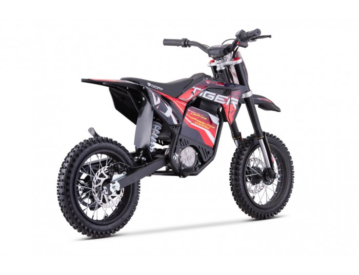 Tiger VX 1000W 36V LI-ION Mini Moto Électrique Cross Enfant moteur à aimant néodyme Lithium-Ion 48V 13Ah 12/12