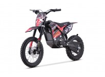 Tiger VX 1600W 48V Elektriska Dirt Bike 48V 13Ah Litiumjon neodymmagnetmotor 14/12