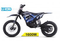 Tiger VX 1600W 48V Elektriska Dirt Bike 48V 13Ah Litiumjon neodymmagnetmotor 14/12