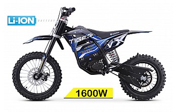 Tiger VX 1600W 48V LI-ION Electric Dirt Bike Kids Motorbike 14/12