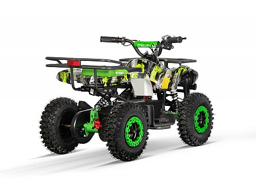 Torino 1000W 36V Electric Quad Bike on L Profile Tyres Graffiti Colors