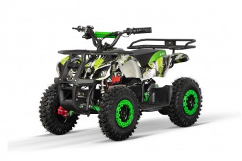 Torino 1000W 36V Elektrisch Mini Quad op L-profielbanden Kleuren Graffiti