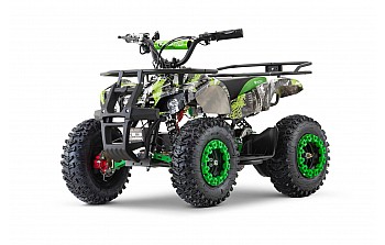 Torino 1200W 48V Electric Quad Bike on L Profile Tyres Graffiti Colors