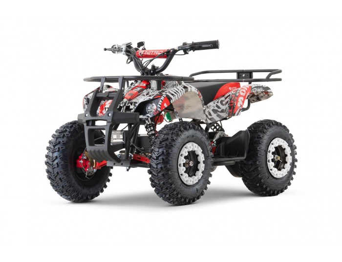 Torino 1200W 48V Elektriska 4-hjuling Quad for Barn på L-profildäck