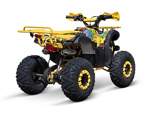 Toronto RS8A 125cc Petrol Midi Quad Bike Graffiti Colors