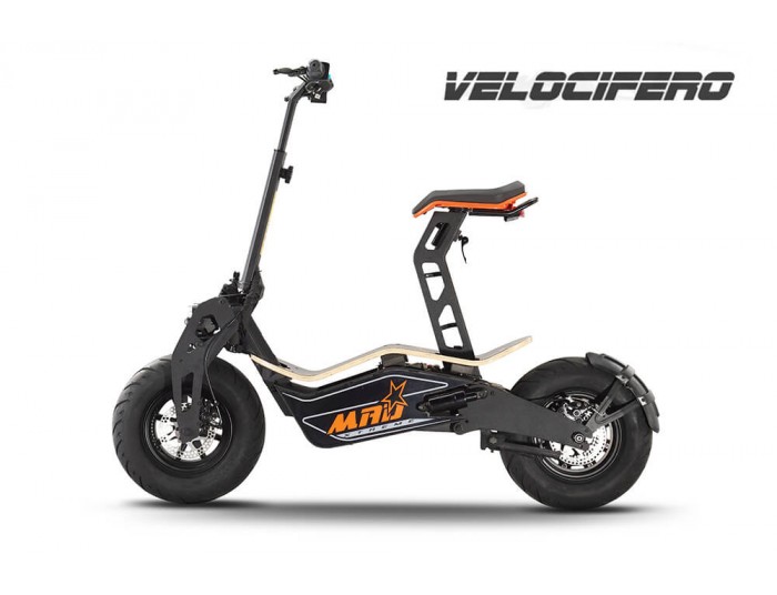 Velocifero MAD 1000W 48V Electric Scooter with Hub Motor