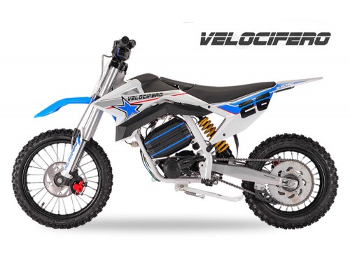 Velocifero 1000W 60V LI-ION Elektriska Dirt Bike 14/12