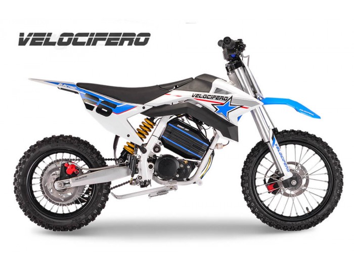 Velocifero 1000W 60V Elektro Cross Bike Kinder Motorrad Neodym-Magnetmotor Lithium-Ionen 14/12