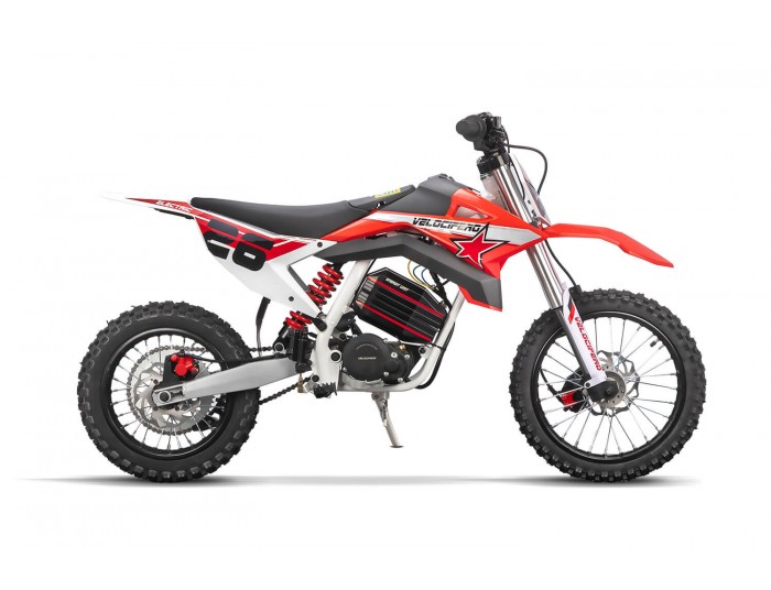 Velocifero 1000W 60V Elektro Cross Bike Kinder Motorrad Neodym-Magnetmotor Lithium-Ionen 14/12