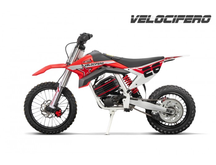 Velocifero 1000W 60V Elektro Cross Bike Kinder Motorrad Neodym-Magnetmotor Lithium-Ionen 14/12