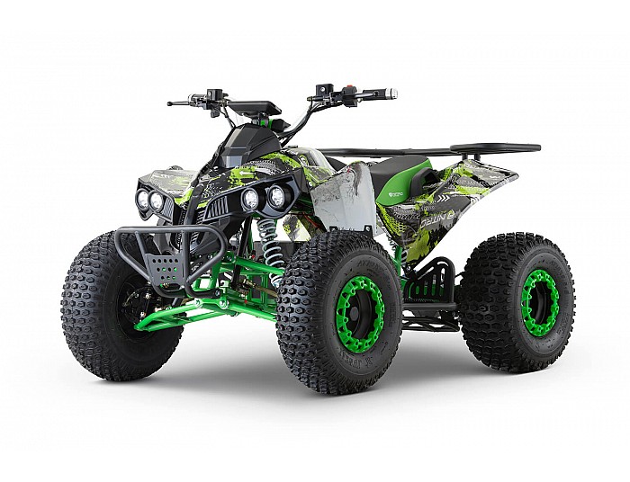 Warrior S8 XXL 1000W 48V Elektrische Quad met Borstelloze Motor en Differentieel