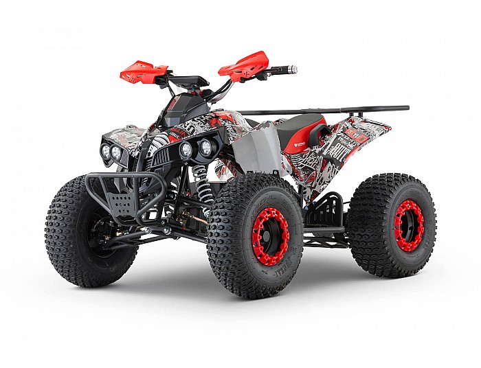 Warrior S8 XXL 1000W 48V Elektrische Quad met Borstelloze Motor en Differentieel
