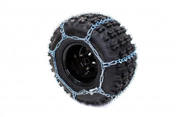 8" snow chains with spikes