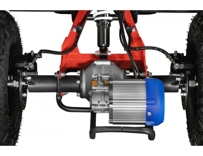 DustRider 1000W 48V XXL Elektriska 4-hjuling Quad for Barn