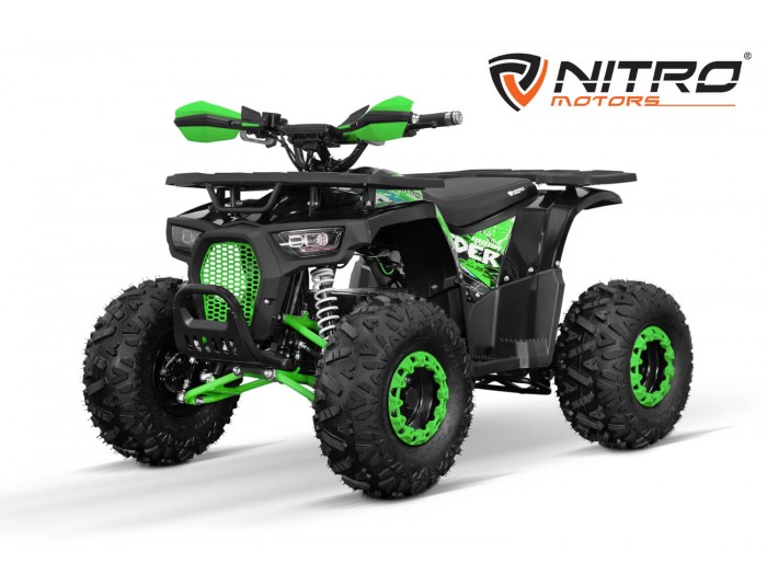 DustRider 1000W 48V XXL Elektriska 4-hjuling Quad for Barn