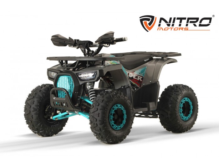 DustRider 1000W 48V XXL Elektriska 4-hjuling Quad for Barn