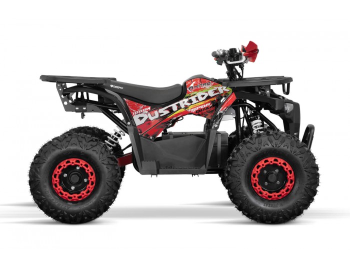 DustRider 1000W 48V XXL Elektriska 4-hjuling Quad for Barn