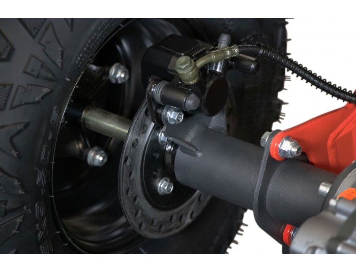 DustRider 1000W 48V XXL Elektriska 4-hjuling Quad for Barn