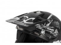 Kimo Bro V2 - motocross helmet for children and teenagers - Black