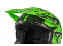 Kimo Bro V2 - motocross helmet for children and teenagers - Green