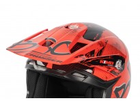 Kimo Bro V2 - Motocross-Helm für Kinder und Jugendliche - rot