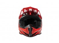 Kimo Bro V2 - Motocross-Helm für Kinder und Jugendliche - rot